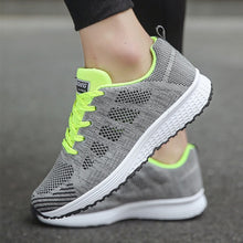 Load image into Gallery viewer, Sports Shoes Women Breathable Sneakers Women White Shoes For Basket Femme Ultralight Woman Vulcanize Shoes Couple Casual Sneaker