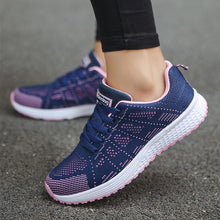Load image into Gallery viewer, Sports Shoes Women Breathable Sneakers Women White Shoes For Basket Femme Ultralight Woman Vulcanize Shoes Couple Casual Sneaker