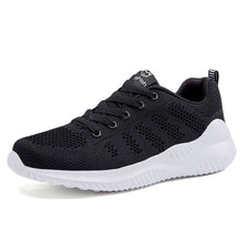 将图片加载到图库查看器，Breathable Mesh Flat Shoes For Women Fashion Casual Sneakers Trainers Ladies Flats Platform Shoes
