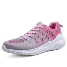将图片加载到图库查看器，Breathable Mesh Flat Shoes For Women Fashion Casual Sneakers Trainers Ladies Flats Platform Shoes
