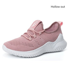 将图片加载到图库查看器，Breathable Mesh Flat Shoes For Women Fashion Casual Sneakers Trainers Ladies Flats Platform Shoes
