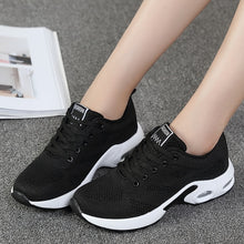 将图片加载到图库查看器，Ladies Trainers Casual Mesh Sneakers Pink Women Flat Shoes Lightweight Soft Sneakers Breathable Footwear Basket Shoes Plus Size
