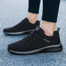 将图片加载到图库查看器，Men Sneakers Fashion Men Casual Shoes Breathable Men Shoes Walking Sneakers Men's Tennis Black Tenis Masculino Zapatillas Hombre
