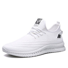 将图片加载到图库查看器，Men's shoes new fashion sports shoes men's flat casual shoes mesh breathable walking shoes tennis shoes Zapatillas Hombre

