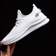 将图片加载到图库查看器，Men's shoes new fashion sports shoes men's flat casual shoes mesh breathable walking shoes tennis shoes Zapatillas Hombre
