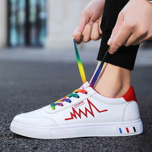 Load image into Gallery viewer, New Men Shoes Spring Tide Shoes Work Leather Casual Shoes Waterproof Shoes Version Of Board Shoes Sneakers Sports Shoes Color
